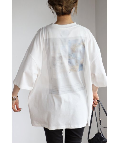 creare lino(クレアーレ・リノ)/グラフィックプリント ビッグシルエット アソート 半袖Tシャツ<ユニセックス>/img27