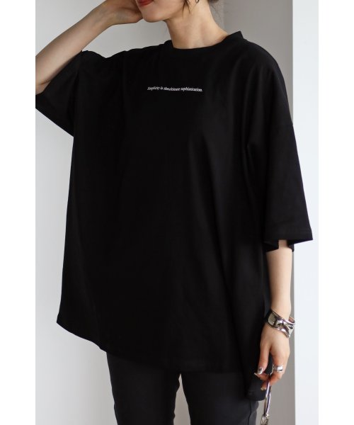 creare lino(クレアーレ・リノ)/グラフィックプリント ビッグシルエット アソート 半袖Tシャツ<ユニセックス>/img42