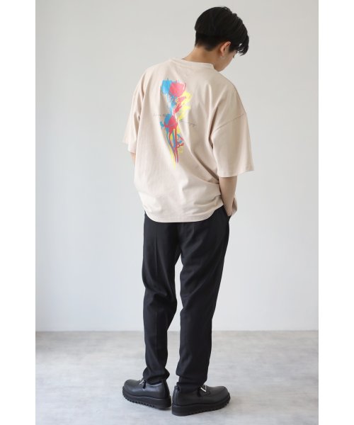 creare lino(クレアーレ・リノ)/グラフィックプリント ビッグシルエット アソート 半袖Tシャツ<ユニセックス>/img49