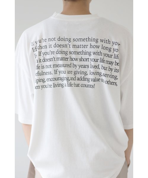 creare lino(クレアーレ・リノ)/グラフィックプリント ビッグシルエット アソート 半袖Tシャツ<ユニセックス>/img55