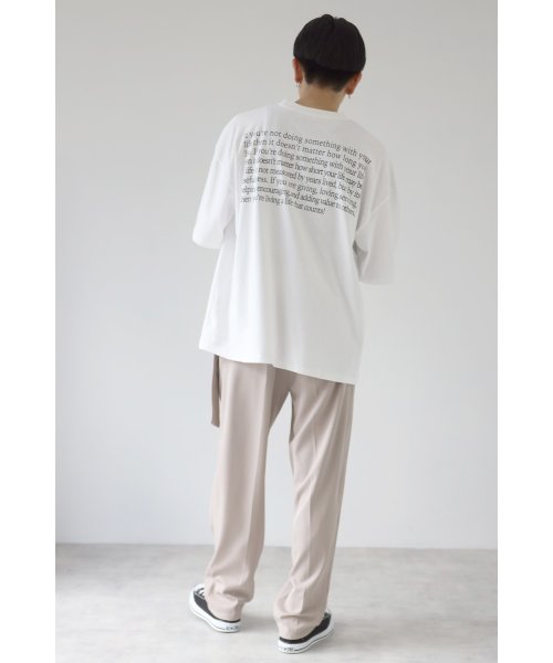 creare lino(クレアーレ・リノ)/グラフィックプリント ビッグシルエット アソート 半袖Tシャツ<ユニセックス>/img57