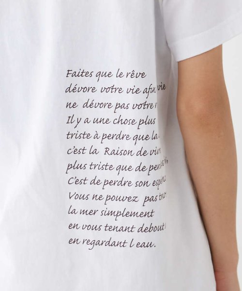 Rouge vif la cle(ルージュヴィフラクレ)/フロント&バックロゴTシャツ/img08