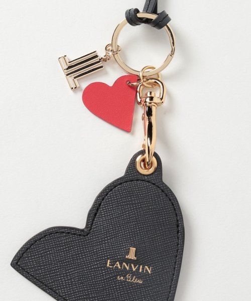 LANVIN en Bleu(BAG)(ランバンオンブルー（バッグ）)/【WEB限定】リュクサンブールプティ AirTagケースチャーム（HEART）/img03