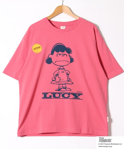 ALWAYS GOOD TIME NEW BASIC STORE(オールウェイグッドタイムニューベーシックストア)/【PEANUTS × sportswear】コラボ プリントクラシックTシャツ/ルーズシルエットＴシャツ/img54