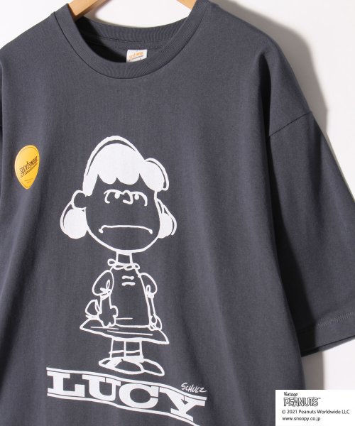 ALWAYS GOOD TIME NEW BASIC STORE(オールウェイグッドタイムニューベーシックストア)/【PEANUTS × sportswear】コラボ プリントクラシックTシャツ/ルーズシルエットＴシャツ/img60