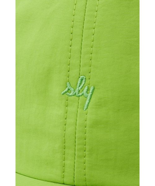 SLY(スライ)/SLY LOGO NYLON キャップ/img19