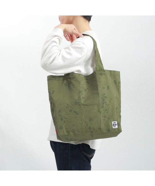 CHUMS(チャムス)/【日本正規品】チャムス CHUMS コンパクトエコバッグ Compact Eco Bag 折りたたみ トートバッグ ショッピングバッグ A4 CH60－3353/img08