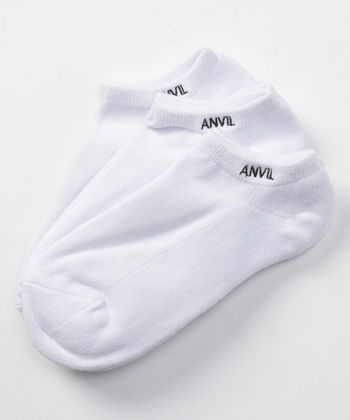 ANVIL(ANVIL)/【ANVIL】「消臭加工」3足セット パイル 3パック スポーツ アンクル ソックス 靴下 /3P Ankle Socks/ANS030 アンビル アンヴィル/img07