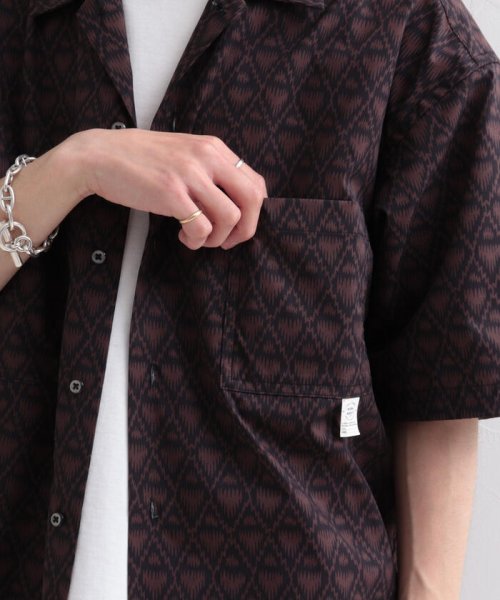 GLOSTER(GLOSTER)/【WORK ABOUT/ワークアバウト】VACANCE SHIRT 総柄プリントシャツ アロハシャツ/img18