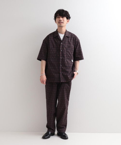 GLOSTER(GLOSTER)/【WORK ABOUT/ワークアバウト】VACANCE SHIRT 総柄プリントシャツ アロハシャツ/img25
