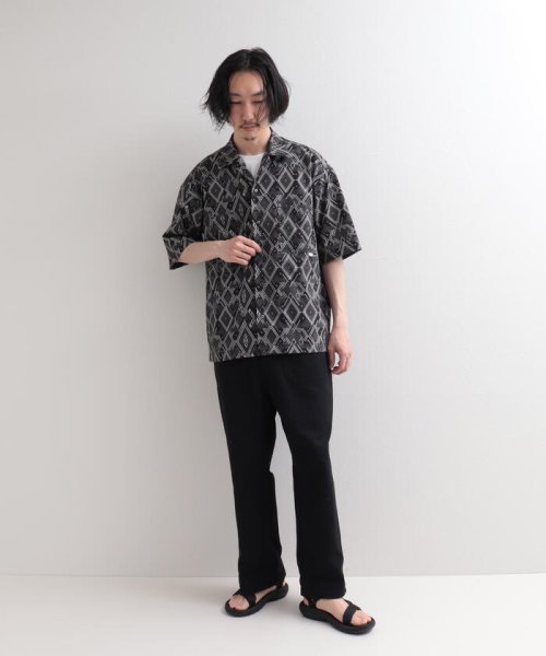 GLOSTER(GLOSTER)/【WORK ABOUT/ワークアバウト】VACANCE SHIRT 総柄プリントシャツ アロハシャツ/img35