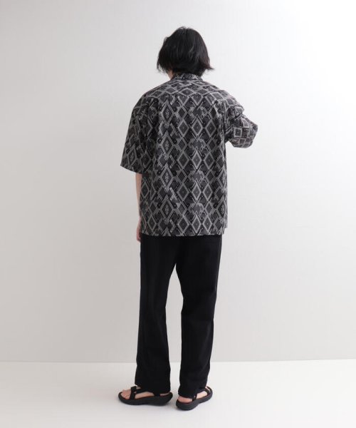 GLOSTER(GLOSTER)/【WORK ABOUT/ワークアバウト】VACANCE SHIRT 総柄プリントシャツ アロハシャツ/img36