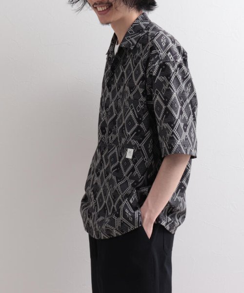 GLOSTER(GLOSTER)/【WORK ABOUT/ワークアバウト】VACANCE SHIRT 総柄プリントシャツ アロハシャツ/img37