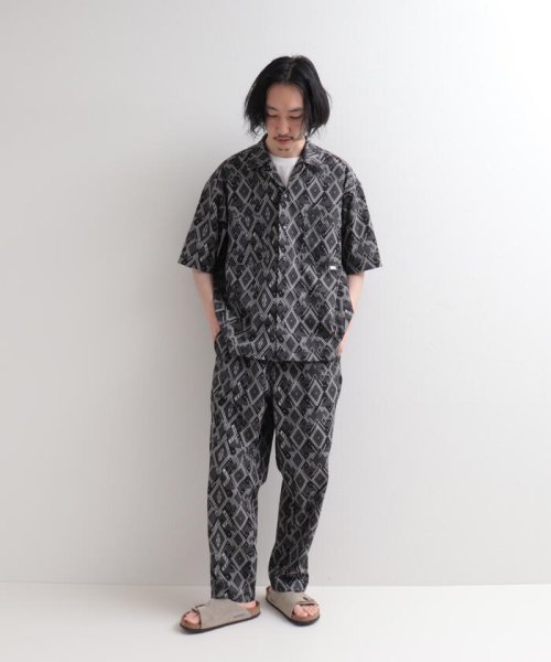 GLOSTER(GLOSTER)/【WORK ABOUT/ワークアバウト】VACANCE SHIRT 総柄プリントシャツ アロハシャツ/img44