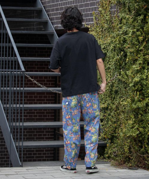 GLOSTER(GLOSTER)/【WORK ABOUT/ワークアバウト】VACANCE PANTS 総柄プリントイージーパンツ/img08
