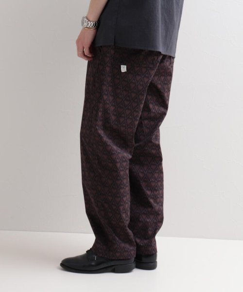GLOSTER(GLOSTER)/【WORK ABOUT/ワークアバウト】VACANCE PANTS 総柄プリントイージーパンツ/img13