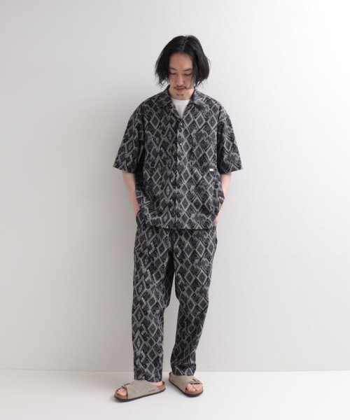 GLOSTER(GLOSTER)/【WORK ABOUT/ワークアバウト】VACANCE PANTS 総柄プリントイージーパンツ/img34