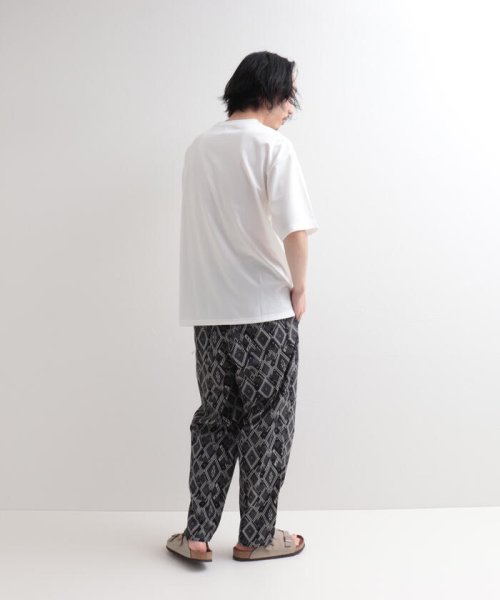 GLOSTER(GLOSTER)/【WORK ABOUT/ワークアバウト】VACANCE PANTS 総柄プリントイージーパンツ/img37