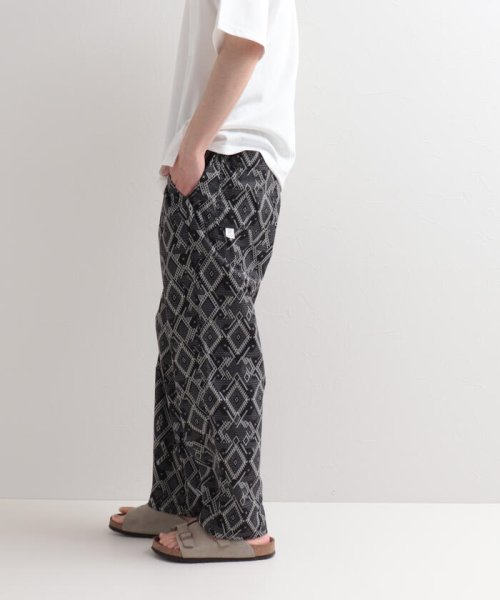 GLOSTER(GLOSTER)/【WORK ABOUT/ワークアバウト】VACANCE PANTS 総柄プリントイージーパンツ/img38