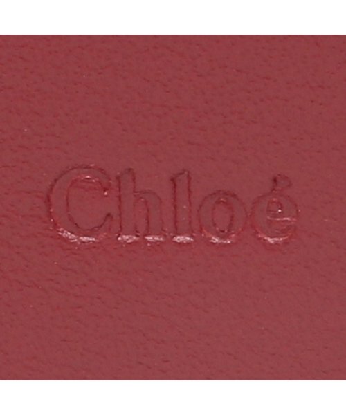 Chloe(クロエ)/クロエ 三つ折り財布 アルファベット ミニ財布 レッド レディース CHLOE CHC22SP945G39 616/img08