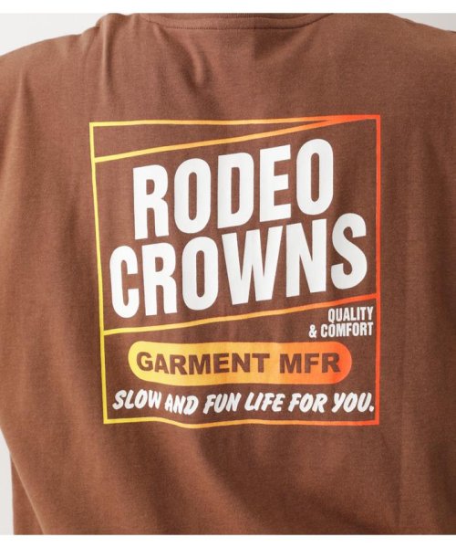 RODEO CROWNS WIDE BOWL(ロデオクラウンズワイドボウル)/メンズグラデーションプリントTシャツ/img08