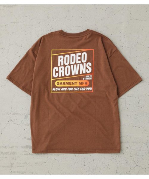 RODEO CROWNS WIDE BOWL(ロデオクラウンズワイドボウル)/メンズグラデーションプリントTシャツ/img11