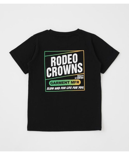 RODEO CROWNS WIDE BOWL(ロデオクラウンズワイドボウル)/キッズグラデーションプリントTシャツ/img04