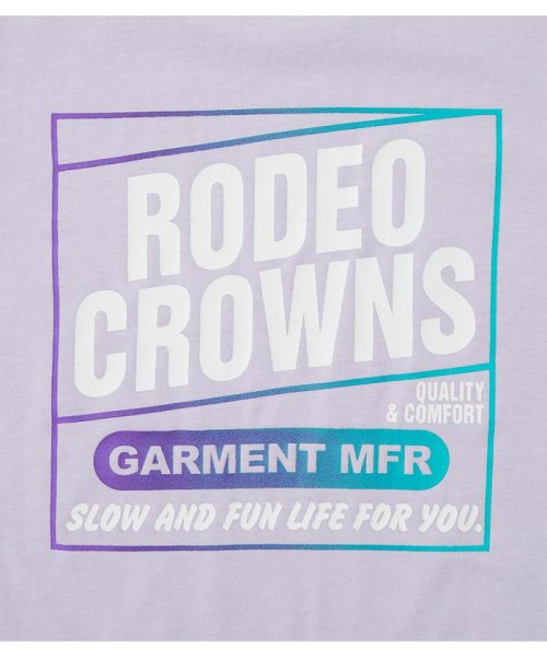 RODEO CROWNS WIDE BOWL(ロデオクラウンズワイドボウル)/キッズグラデーションプリントTシャツ/img12