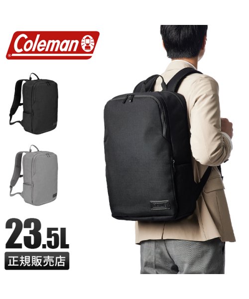 Coleman(Coleman)/コールマン リュック ビジネスリュック メンズ アウトドアブランド 通勤 軽量 大容量 A4 B4 23.5L Coleman outbiz－slim/img01