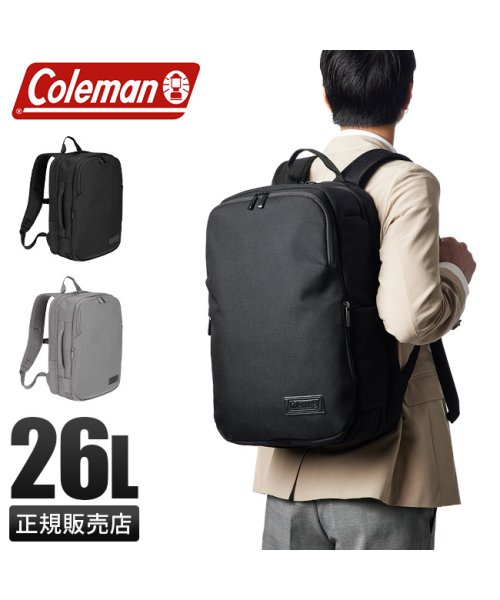 Coleman(Coleman)/コールマン リュック ビジネスリュック メンズ アウトドアブランド 通勤 大容量 出張 A4 B4 26L Coleman outbiz－tr/img01