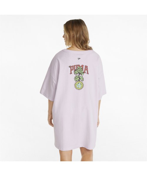 PUMA(プーマ)/ウィメンズ ダウンタウン DOWNTOWN グラフィック Tシャツ ドレス/img24