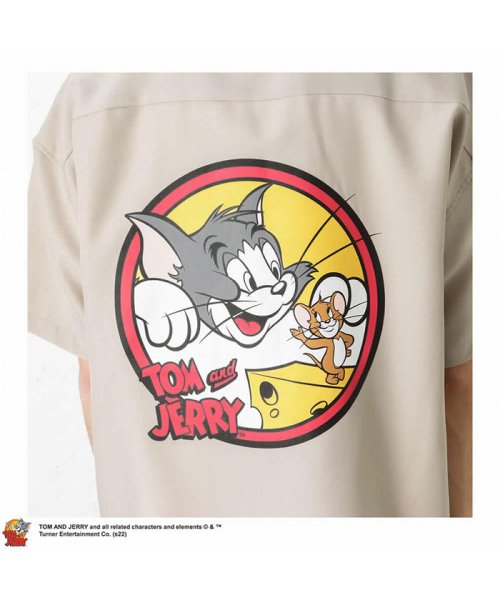 MAC HOUSE(men)(マックハウス（メンズ）)/Tom and Jerry バックサークルシャツ 161143443/img13