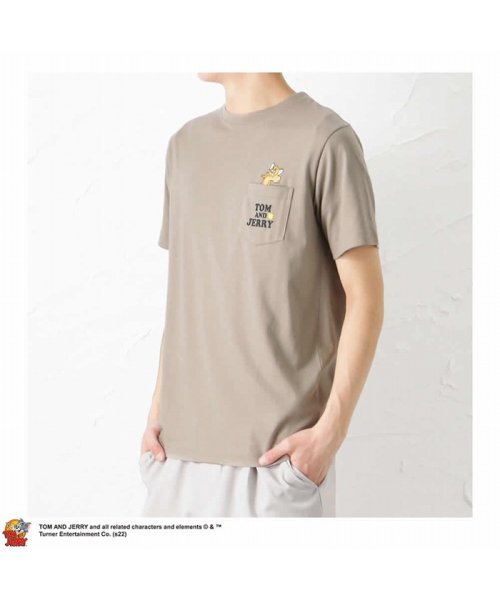 MAC HOUSE(men)(マックハウス（メンズ）)/Tom and Jerry バックファニーアートTシャツ 161143436/img04