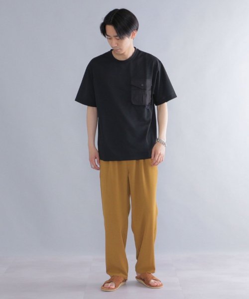 SHIPS MEN(シップス　メン)/*【SHIPS別注】Coleman: 〈吸水速乾/UVカット〉 ポケット Tシャツ/img07