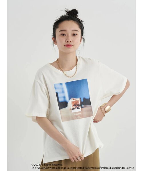 earth music&ecology(アースミュージック＆エコロジー)/Polaroid 半袖Tシャツ/img07