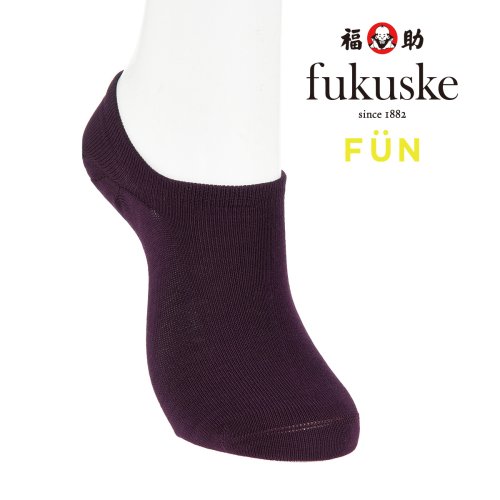 fukuske FUN(フクスケ ファン)/福助 公式 レディース fukuske FUN ベーシック 無地 くるぶし下丈 ソックス 3362－01J<br>23－25cm つま先かかと補強 はきくちソフ/img01