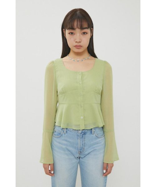 LAGUA GEM(ラグアジェム)/HEM FLARE BLOUSE/img04