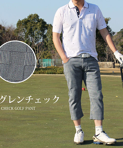 トライアングルスクエア ゴルフパンツ Trianglesquare メンズゴルフパンツ（トライアングルスクエア