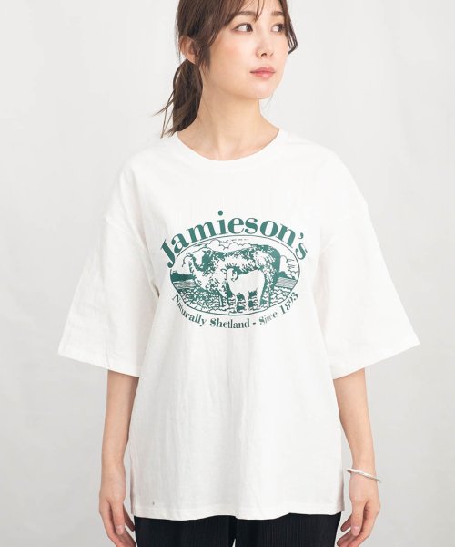 ARGO TOKYO(アルゴトウキョウ)/Jamieson's Logo T－shirt 24025　ロゴT　Tシャツ　白T　コットンT　トップス/img28