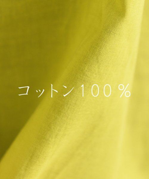 ARGO TOKYO(アルゴトウキョウ)/Cotton Sheer Volume Shirt 23024 コットンシアーボリュームシャツ　コットンシャツ　シアーシャツ　シアーシャツ　シャツ　ブラウス　ト/img31