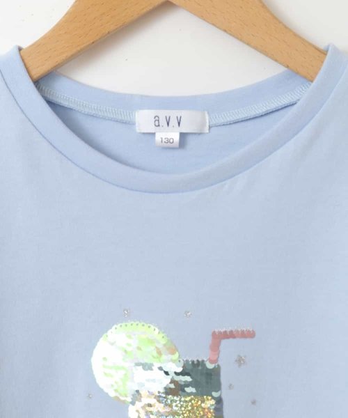 a.v.v(KID'S)(アー・ヴェ・ヴェキッズ)/[100－130]アイスタッチレモンコレクションTシャツ/img22