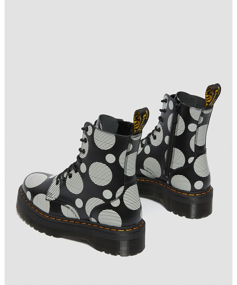 Dr.martens UK3 22cm 厚底 美品 JADON POLKADOT