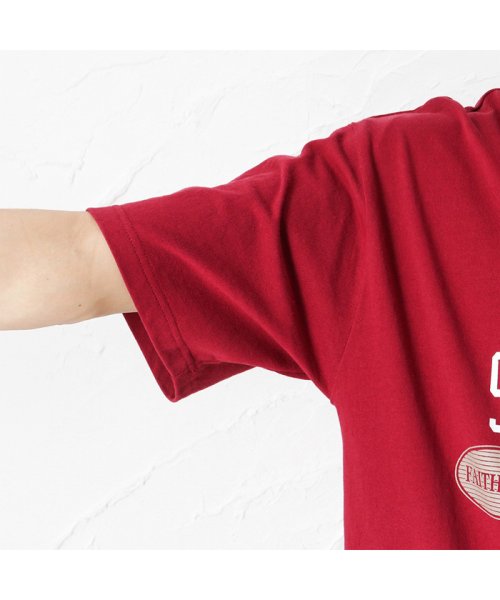 MAC HOUSE(men)(マックハウス（メンズ）)/NFL ナショナル フットボール リーグ San Francisco 49ers ロゴプリントコットン半袖Tシャツ S50366BM/img05