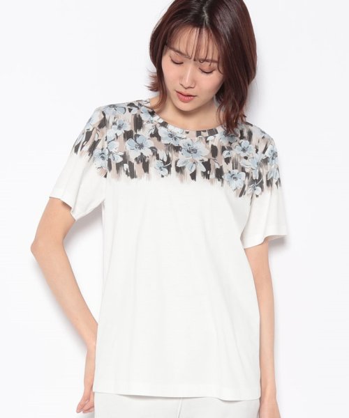 花柄ｔシャツ レリアンプラスハウス Leilian Plus House Magaseek