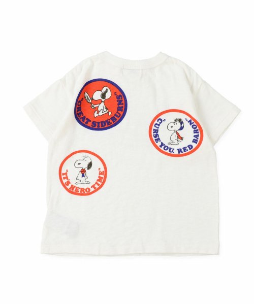 DENIM DUNGAREE(デニムダンガリー)/天竺 SNOOPY BORN Tシャツ/img01