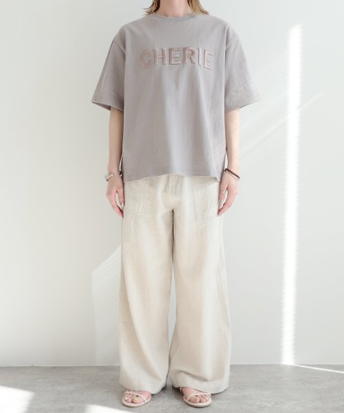 reca(レカ)/立体ロゴ刺繍Tシャツ(R21156－k)/img25