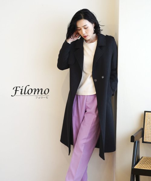 Filomo(フィローモ)/[Filomo]ハンドメイド一枚仕立てウールカーディガン/img01
