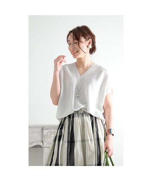 Sawa a la mode(サワアラモード)/日本製縫い目の無いホールガーメントニットトップス/img37