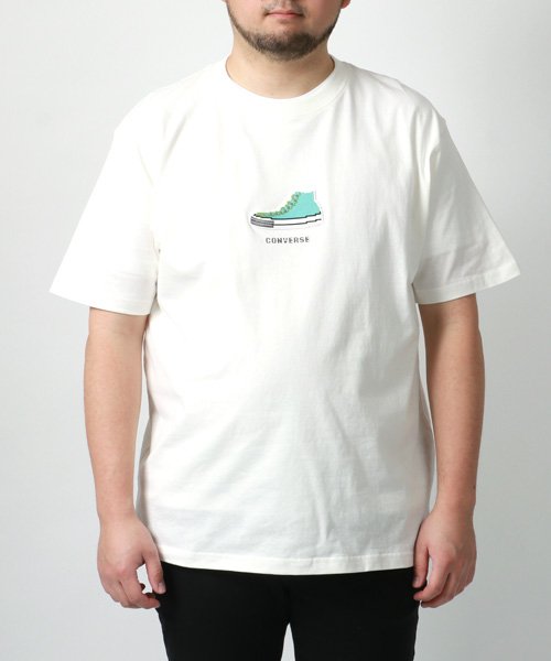 MARUKAWA(大きいサイズのマルカワ)/【CONVERSE】コンバース 大きいサイズ 2L 3L 4L 5L メンズ 半袖 Tシャツ シューズ プリント カジュアル/img07