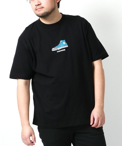 MARUKAWA(大きいサイズのマルカワ)/【CONVERSE】コンバース 大きいサイズ 2L 3L 4L 5L メンズ 半袖 Tシャツ シューズ プリント カジュアル/img14